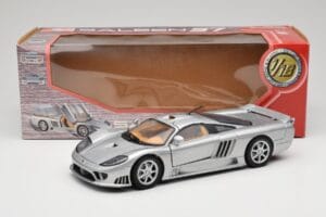 Saleen S7 Silber Motormax 1:18 73117 Druckguss — Bild 8 von 8