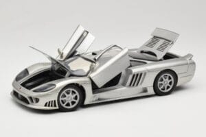 Saleen S7 Silber Welly 1:18 23124646-M20 Druckguss — Bild 2 von 8
