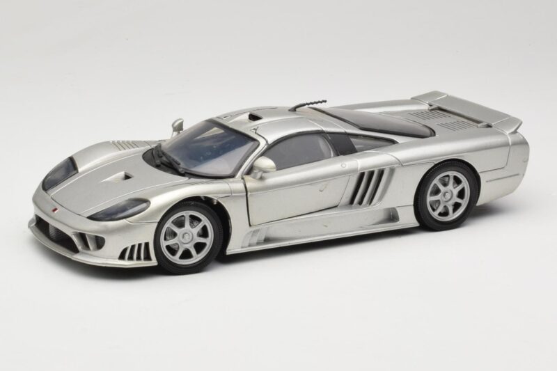 Saleen S7 Silber Welly 1:18 23124646-M20 Druckguss