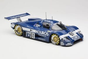 Sauber Mercedes C9 Kouros Racing #61 M. Thackwell / H. Pescarolo 24 Hours of Le Mans 1987 Minichamps 1:18 155873561 Druckguss — Bild 4 von 6