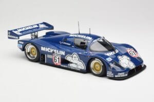 Sauber Mercedes C9 Michelin #61 J-L. Schlesser Winner ADAC Supersprint 1987 Minichamps 1:18 155873581 Druckguss — Bild 4 von 6
