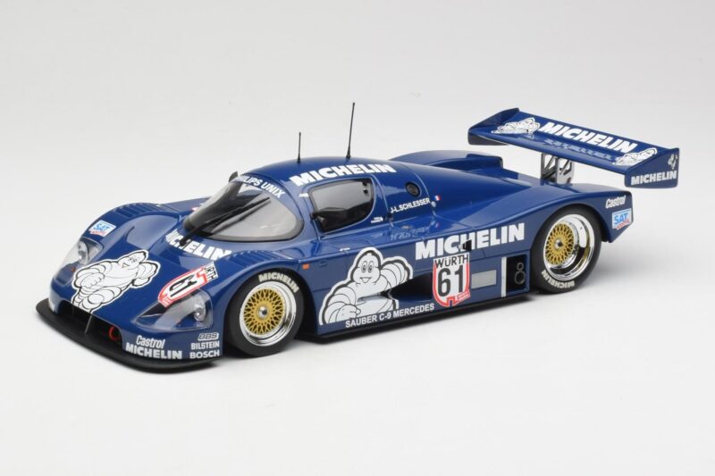 Sauber Mercedes C9 Michelin #61 J-L. Schlesser Winner ADAC Supersprint 1987 Minichamps 1:18 155873581 Druckguss