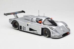 Sauber Mercedes C9 #61 M. Baldi / K. Acheson / G. Brancatelli 2nd Place 24 Hours of Le Mans 1989 Minichamps 1:18 155893561 Dr — Bild 4 von 6