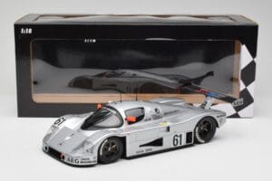 Sauber Mercedes C9 #61 M. Baldi / K. Acheson / G. Brancatelli 2nd Place 24 Hours of Le Mans 1989 Minichamps 1:18 155893561 Dr — Bild 6 von 6