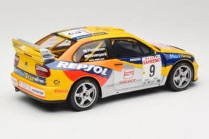 SEAT Cordoba WRC Evo 2 #9 H. Rovanpera / R. Pietilainen Rally San Remo 1999 Otto 1:18 OT483 Resin — Bild 2 von 6