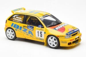 SEAT Ibiza Kit Car Evo 2 #15 H. Rovanpera / R. Pietilanen Rally Monte Carlo 1998 Otto 1:18 OT445 Resin — Bild 4 von 6
