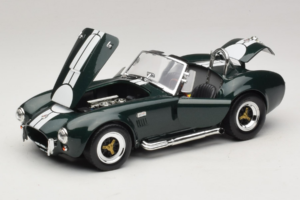 Shelby Cobra 427 S/C Dunkelgrün Weiße Streifen Road Signature 1:18 92058-P1 Druckguss — Bild 2 von 8