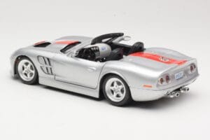 Shelby Series 1 Silber Bburago 1:18 3323 Druckguss — Bild 7 von 8