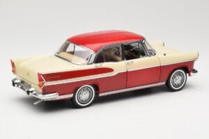 Simca Chambord Rot & Elfenbein Norev 1:18 185721 Druckguss — Bild 3 von 8