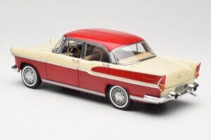 Simca Chambord Rot & Elfenbein Norev 1:18 185721 Druckguss — Bild 7 von 8