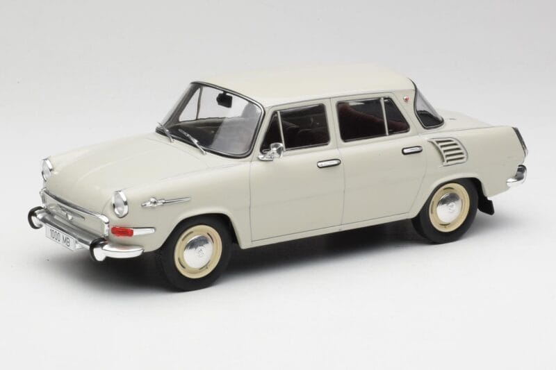 Skoda 1000 MB Grau & Weiß MCG 1:18 MCG18275 Druckguss