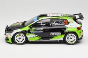 Skoda Fabia Rally2 #23 O. Solberg / E. Edmondson Rally Monte Carlo 2023 IXO 1:18 18RMC155A Druckguss — Bild 3 von 6