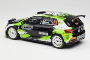Skoda Fabia Rally2 #23 O. Solberg / E. Edmondson Rally Monte Carlo 2023 IXO 1:18 18RMC155A Druckguss — Bild 5 von 6