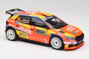 Skoda Fabia Rally2 #25 P. Lopez Rally Monte Carlo 2024 IXO 1:18 18RMC199 Druckguss — Bild 4 von 6