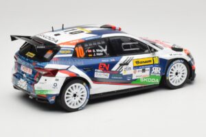 Skoda Fabia Rally2 #10 S. Wagner / G. Winter Barum Czech Rally Zlín 2024 IXO 1:18 18RMC221 Druckguss — Bild 2 von 6