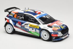 Skoda Fabia Rally2 #10 S. Wagner / G. Winter Barum Czech Rally Zlín 2024 IXO 1:18 18RMC221 Druckguss — Bild 4 von 6
