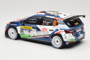 Skoda Fabia Rally2 #10 S. Wagner / G. Winter Barum Czech Rally Zlín 2024 IXO 1:18 18RMC221 Druckguss — Bild 5 von 6