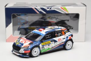 Skoda Fabia Rally2 #10 S. Wagner / G. Winter Barum Czech Rally Zlín 2024 IXO 1:18 18RMC221 Druckguss — Bild 6 von 6
