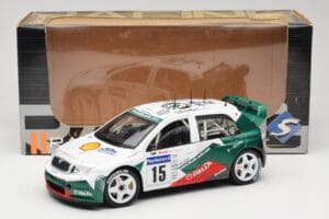 Skoda Fabia WRC #15 T. Gardemeister / P. Lukander WRC 1999 Solido 1:18 90457 Druckguss — Bild 8 von 8