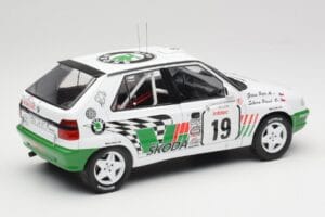 Skoda Felicia Kit Car #19 P. Sibera / P. Gross Tour de Corse 1995 IXO 1:18 18RMC149B Druckguss — Bild 2 von 6