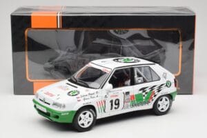 Skoda Felicia Kit Car #19 P. Sibera / P. Gross Tour de Corse 1995 IXO 1:18 18RMC149B Druckguss — Bild 6 von 6