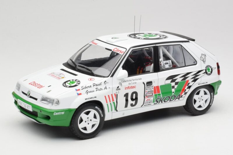 Skoda Felicia Kit Car #19 P. Sibera / P. Gross Tour de Corse 1995 IXO 1:18 18RMC149B Druckguss