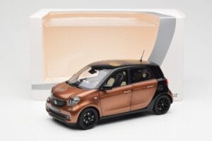 Smart Forfour W453 Schwarz Hazel Braun Norev 1:18 B66960299 Druckguss — Bild 8 von 8