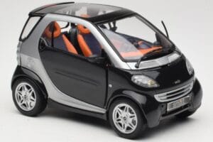 Smart Fortwo Schwarz Kyosho 1:18 0004830V000C08Q00 Druckguss — Bild 6 von 8