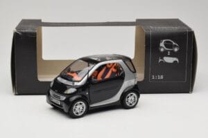 Smart Fortwo Schwarz Kyosho 1:18 0004830V000C08Q00 Druckguss — Bild 8 von 8