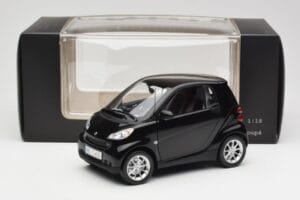 Smart Fortwo Coupe W451 Deep Schwarz Minichamps 1:18 Q0022563V001C02Q00 Druckguss — Bild 8 von 8