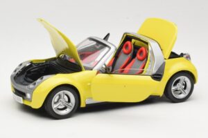 Smart Roadster 452 Gelb Bburago 1:18 34099-M2 Druckguss — Bild 2 von 8