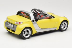 Smart Roadster 452 Gelb Bburago 1:18 34099-M2 Druckguss — Bild 3 von 8
