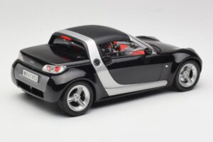 Smart Roadster Schwarz Bburago 1:18 34099-M1 Druckguss — Bild 3 von 8
