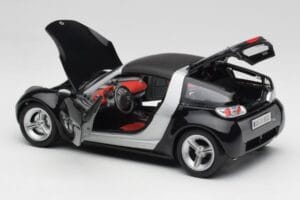 Smart Roadster Dunkelblau Bburago 1:18 34917 Druckguss — Bild 5 von 8