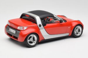 Smart Roadster Rot Bburago 1:18 34099 Druckguss — Bild 3 von 8