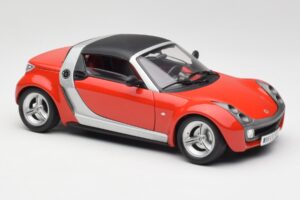 Smart Roadster Rot Bburago 1:18 34099 Druckguss — Bild 6 von 8