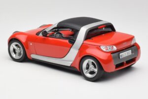 Smart Roadster Rot Bburago 1:18 34099 Druckguss — Bild 7 von 8