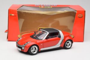 Smart Roadster Rot Bburago 1:18 34099 Druckguss — Bild 8 von 8