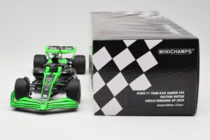 Stake F1 Team Kick Sauber C44 #77 V. Bottas Emilia Romagna GP 2024 Minichamps 1:18 117240177 Druckguss — Bild 3 von 7