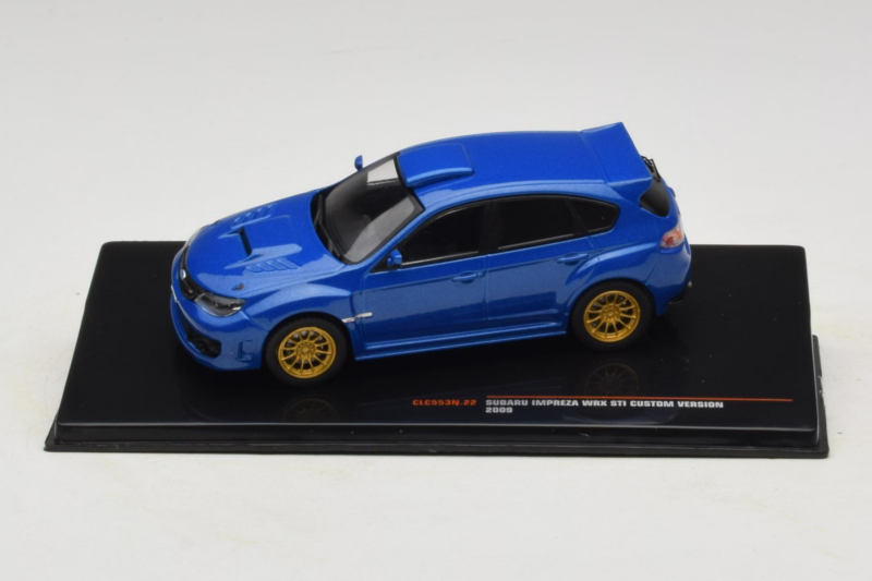 Subaru Impreza WRX STI GR Custom Version Blau IXO 1:43 CLC553N Druckguss