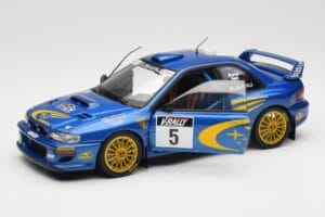 Subaru Impreza WRC #5 R. Burns / R. Reid Rally de France 1999 AUTOart 1:18 89993 Druckguss — Bild 2 von 8