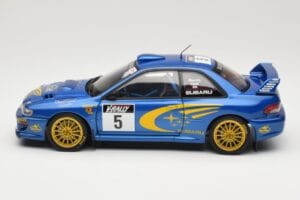 Subaru Impreza WRC #5 R. Burns / R. Reid Rally de France 1999 AUTOart 1:18 89993 Druckguss — Bild 4 von 8