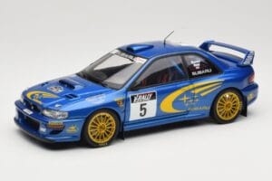 Subaru Impreza WRC #5 R. Burns / R. Reid Rally de France 1999 AUTOart 1:18 89993 Druckguss
