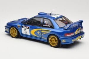 Subaru Impreza WRC #5 R. Burns / R. Reid Rally de France 1999 AUTOart 1:18 89993 Druckguss — Bild 7 von 8