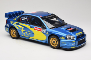 Subaru Impreza WRC S9 #7 P. Solberg / P. Mills Rally Great Britain 2003 Otto 1:12 G092 Resin — Bild 4 von 6
