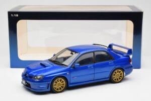 Subaru Impreza WRX STI GD Blau AUTOart 1:18 78681 Druckguss — Bild 8 von 8