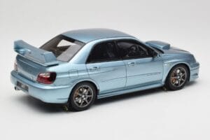 Subaru Impreza WRX STi WR1 GD P. Solberg Edition Ice Blue Metallic Otto 1:18 OT1114 Resin — Bild 2 von 6