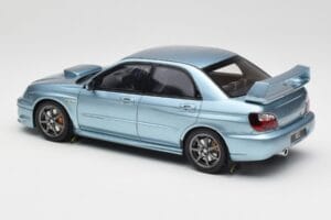 Subaru Impreza WRX STi WR1 GD P. Solberg Edition Ice Blue Metallic Otto 1:18 OT1114 Resin — Bild 5 von 6