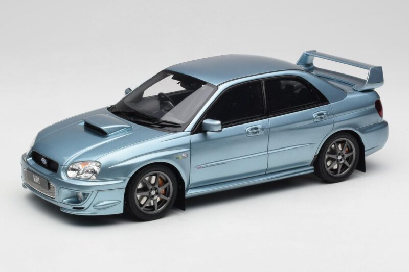 Subaru Impreza WRX STi WR1 GD P. Solberg Edition Ice Blue Metallic Otto 1:18 OT1114 Resin