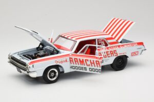 Dodge 330 Super Stock Ramchargers NHRA 1964 Highway 61 1:18 50044 Druckguss — Bild 2 von 8